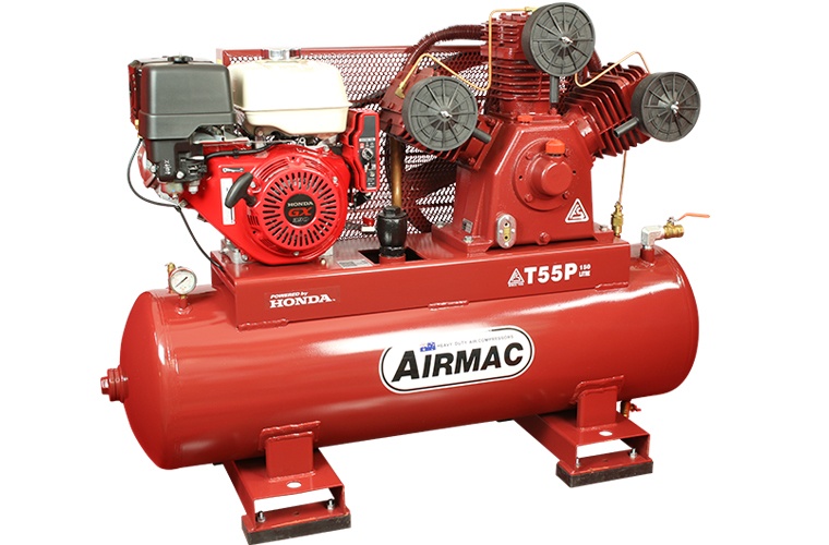 AIRMAC T55 Petrol Air Compressor with Electric Start